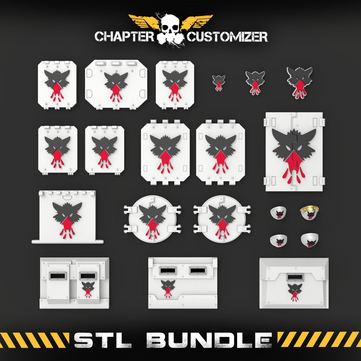 Blood Wolf STL Chapter Bundle