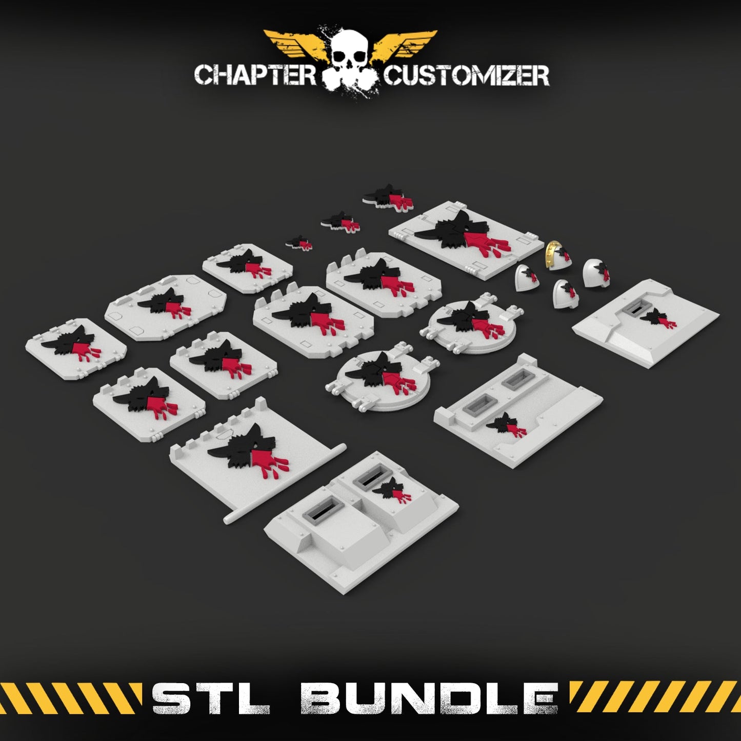 Blood Wolf STL Chapter Bundle