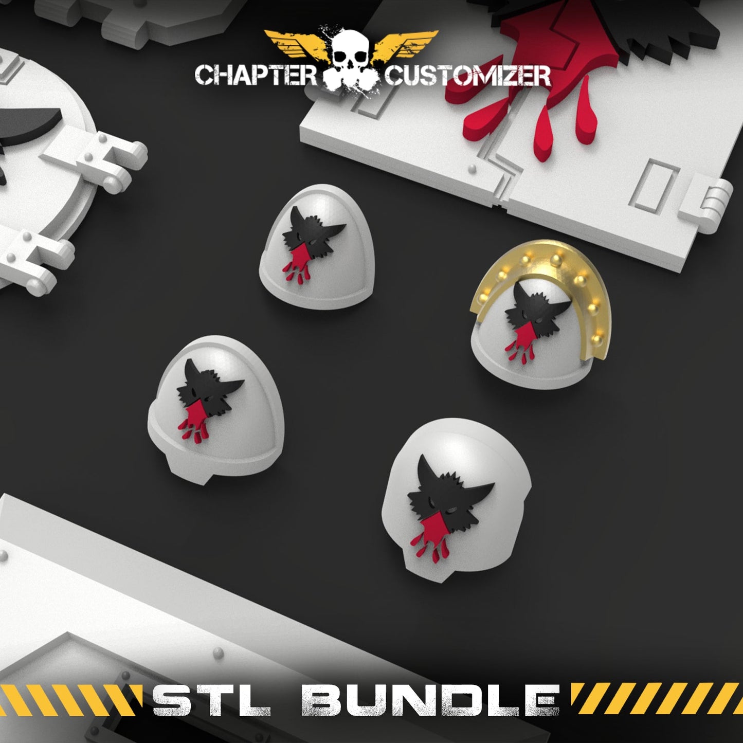 Blood Wolf STL Chapter Bundle