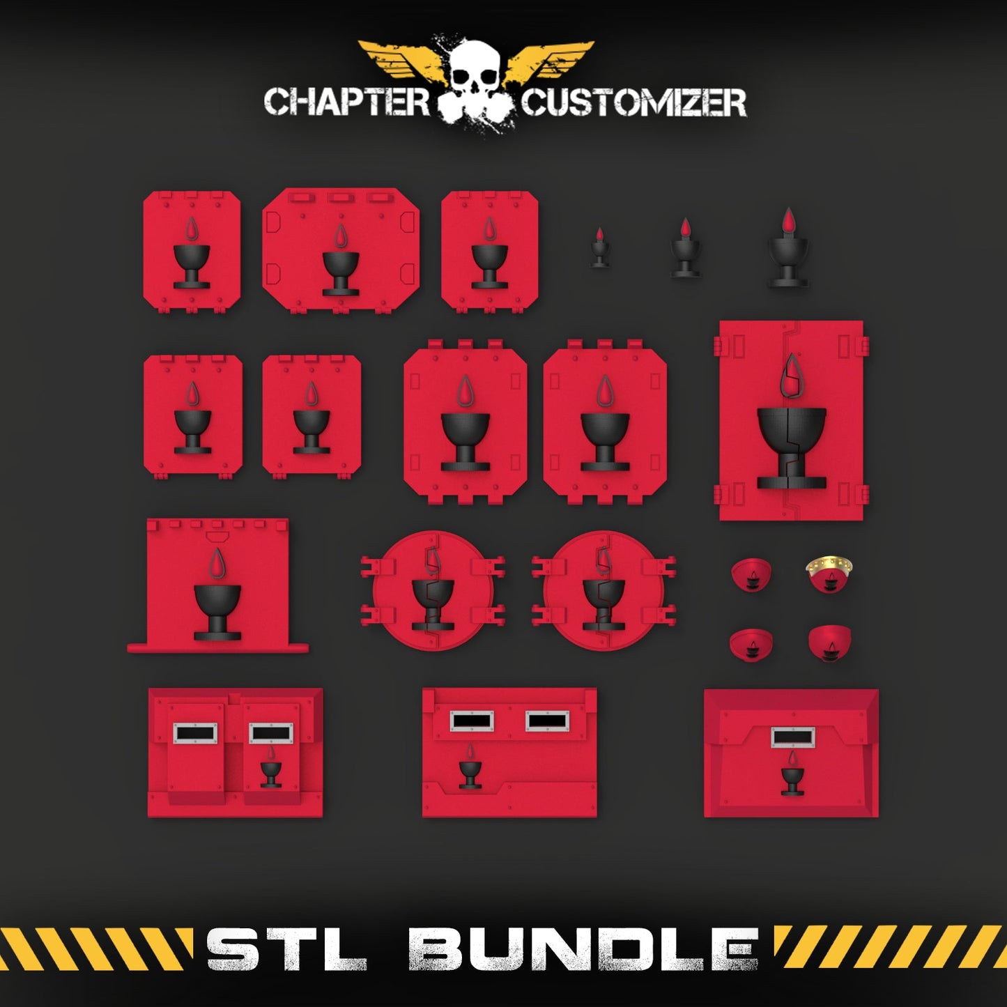 Blood Chalice STL Chapter Bundle