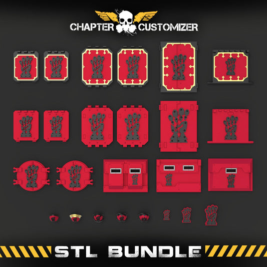 Crimson Corsairs STL Chapter Bundle