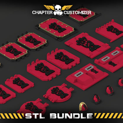 Crimson Corsairs STL Chapter Bundle