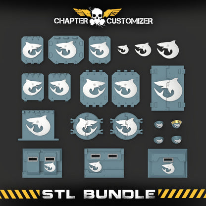 Sharks STL Chapter Bundle