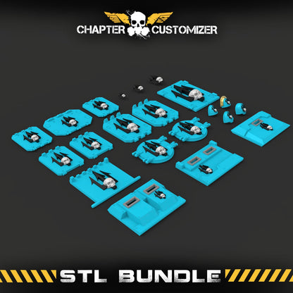 Skull Tridents STL Chapter Bundle