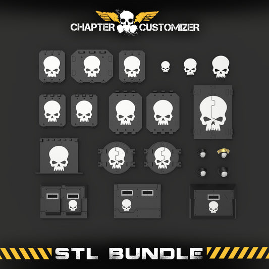 Skulls STL Chapter Bundle