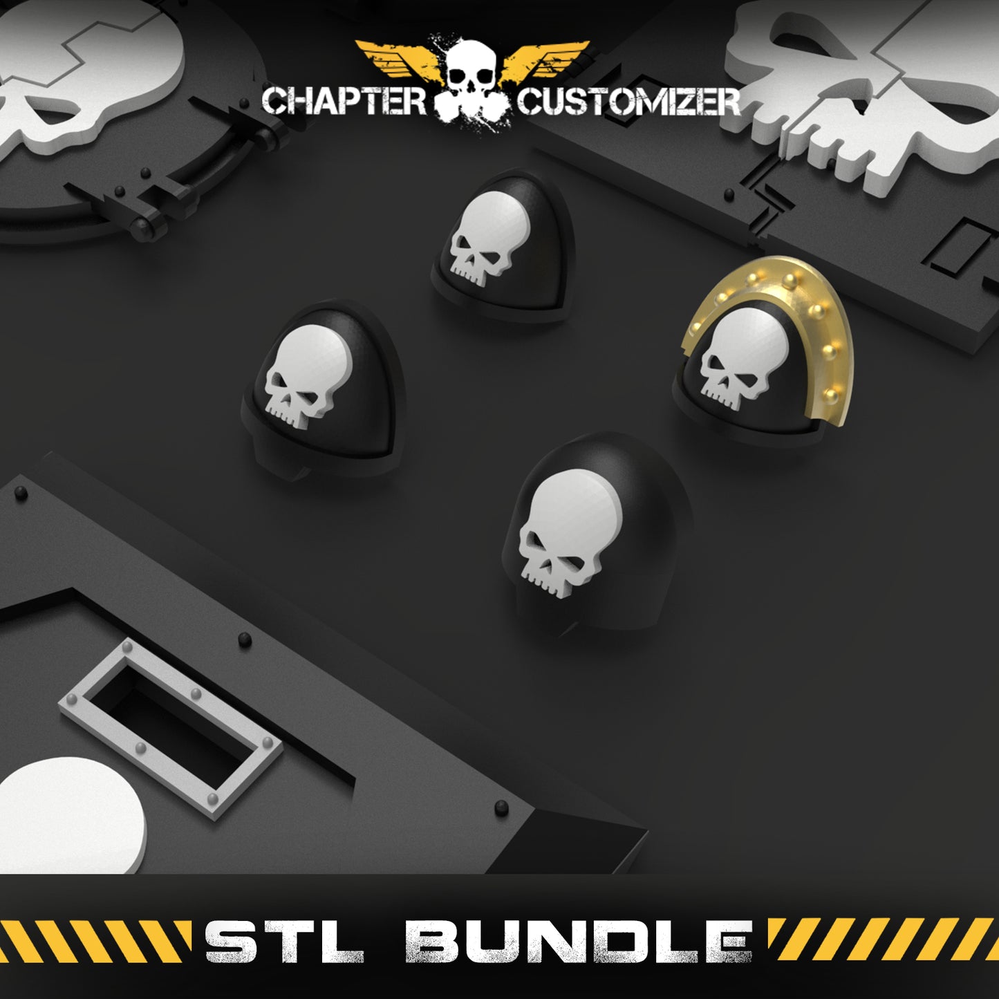 Skulls STL Chapter Bundle