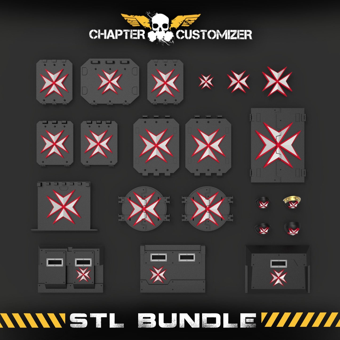 Templars STL Chapter Bundle