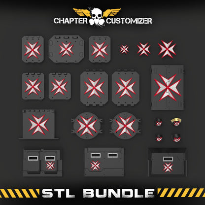 Templars STL Chapter Bundle