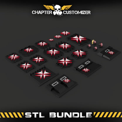 Templars STL Chapter Bundle