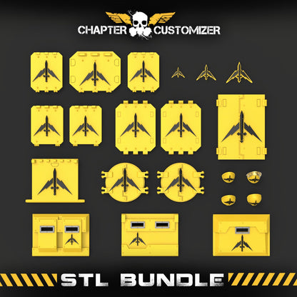 Lightning Swords STL Chapter Bundle