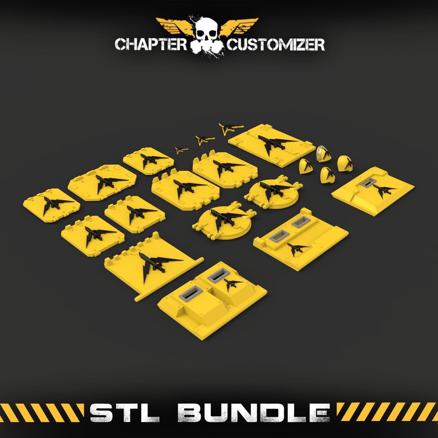 Lightning Swords STL Chapter Bundle