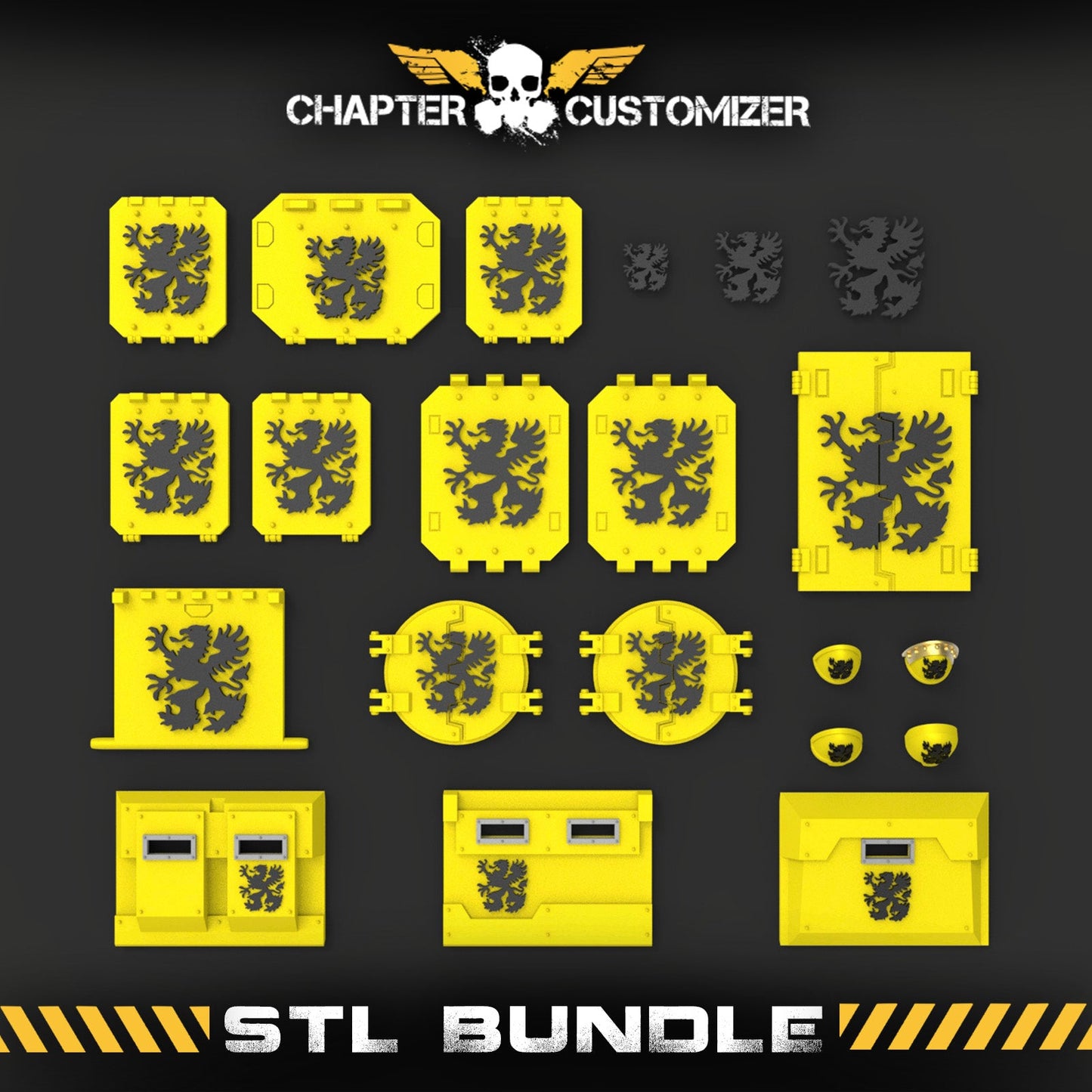 Shouting Griffons STL Chapter Bundle