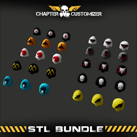 Kill Squad Shoulder Pad STL Bundle 2