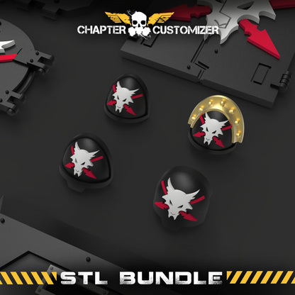 Wolf Cross Spear STL Chapter Bundle